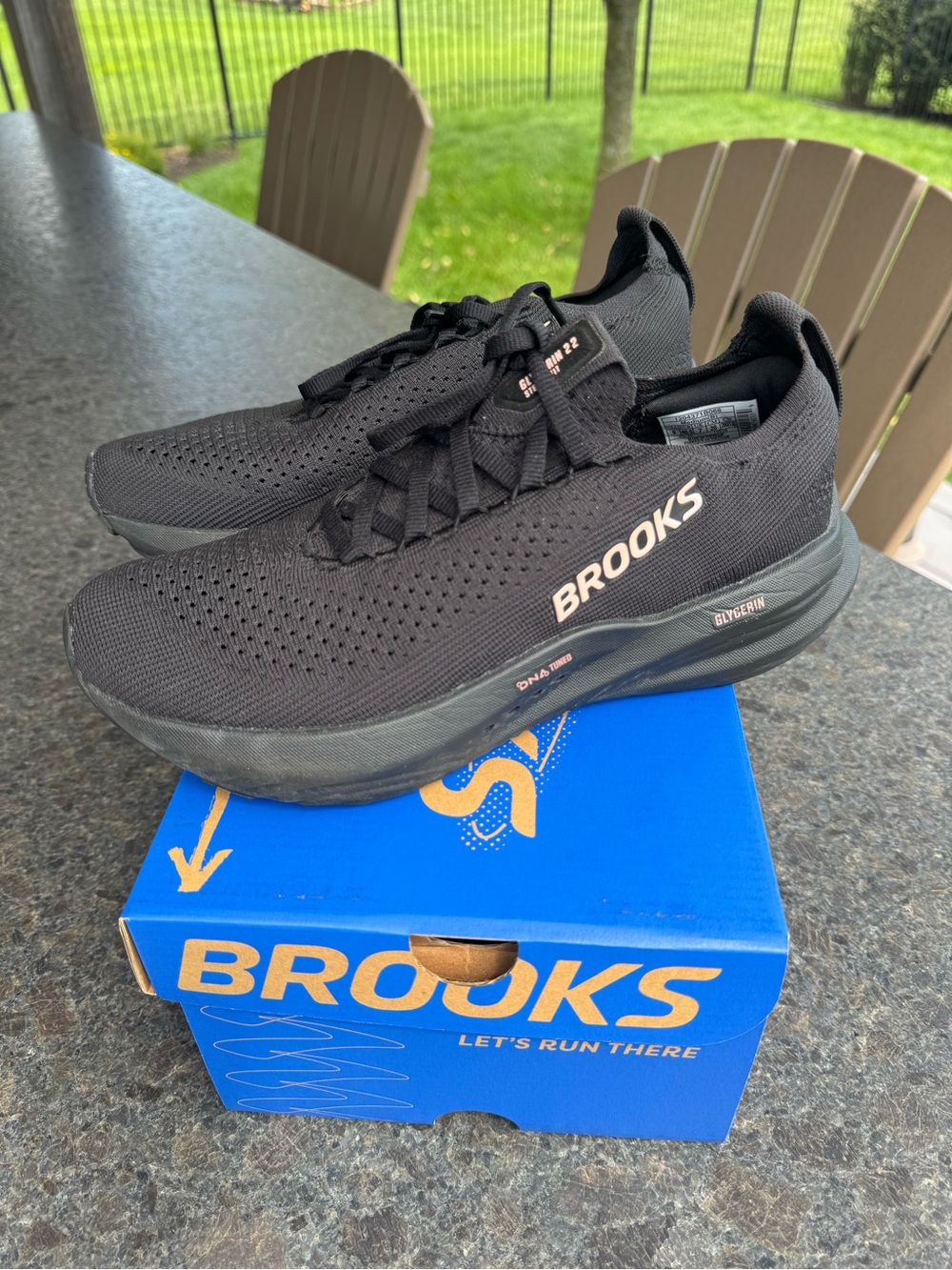 Brooks Women's Glycerin 22 stealthfit Running Shoes - - Picture 3 of 8